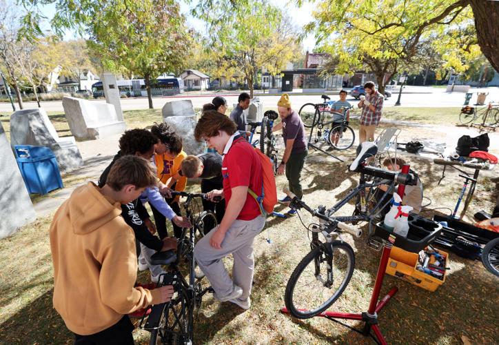 East High Bike Repair Club 4