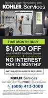 Kohler/ Luxe Showers - Ad from 2024-11-03