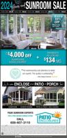 BAM - GREAT DAY IMPROVEMENTS - PATIO ENCLOSURES - Ad from 2024-11-01